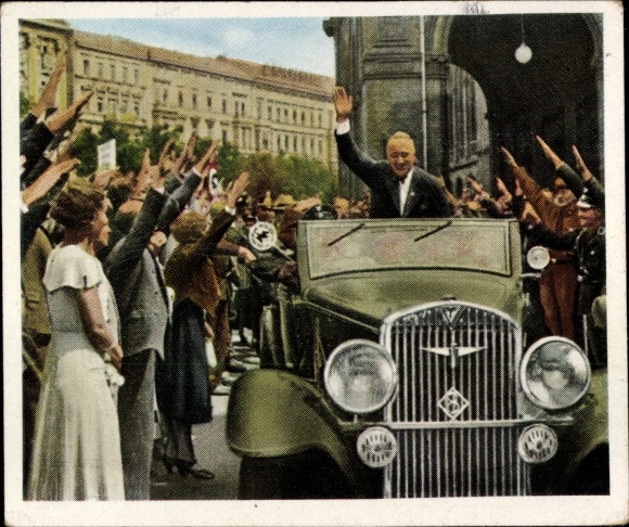Collector's picture The post-war period No. 215 June 1933 Germany leaves Int. Workers' Conference, Dr. Ley