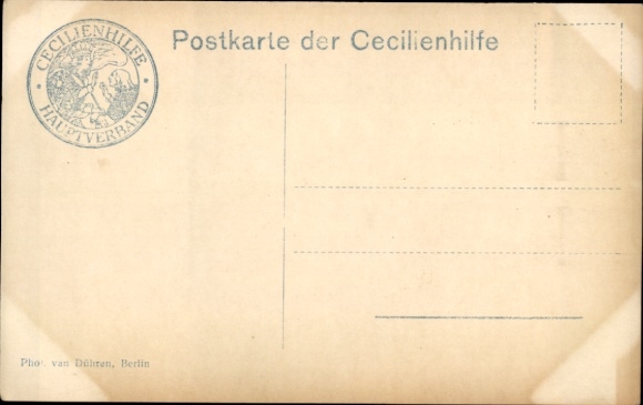 Ak Kronprinzessin Cecilie von Preußen, Prinzessin Alexandrine, Cecilienhilfe, NPG 5218