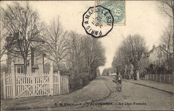 Ak Vaucresson Hauts de Seine, Le Clos Toutain