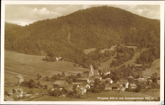 Ansichtkaart Ringelai Beieren, panorama