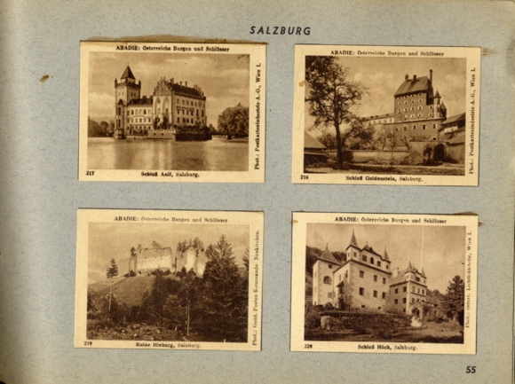 Austria&#39;s castles and palaces II collective picture album Abadie cigarette paper, cigarette tube factory
