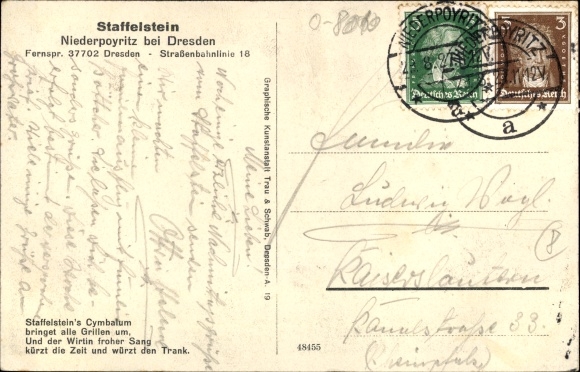 PC Dresden Niederpoyritz, Staffelstein