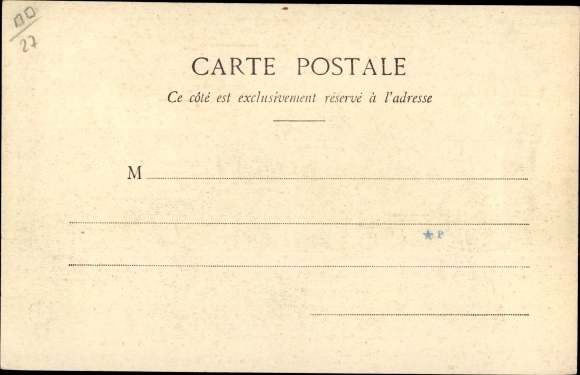Postcard Ezy Eure, Church and Factory Marshal, quays