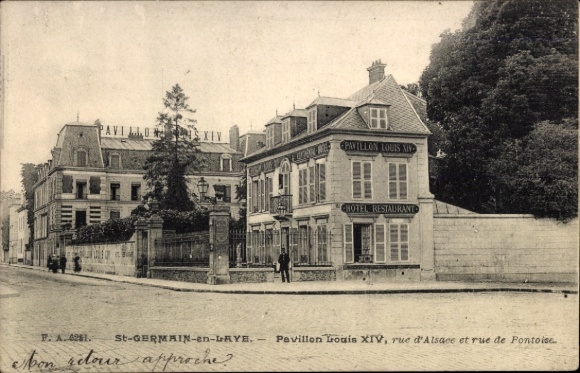 CPA Saint Germain et Laye Yvelines, Pavillon Louis XIV