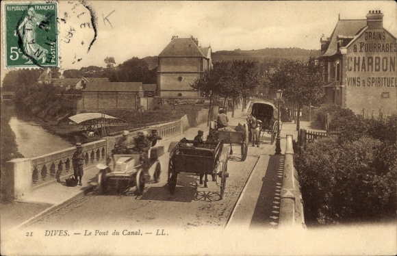 Ak Dives Calvados, Pont du Canal