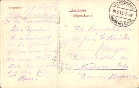 Artist Postcard Congratulations Pentecost, German Soldier, Birch