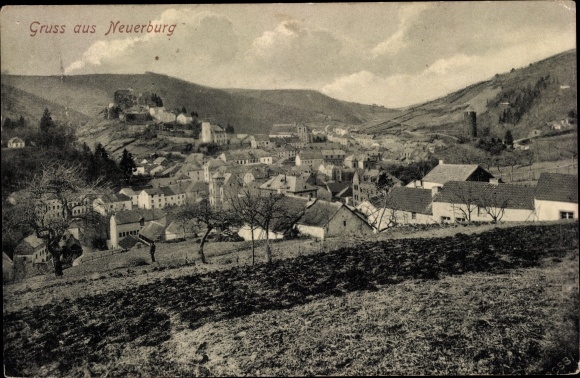 Ak Neuerburg in der Eifel, Totale