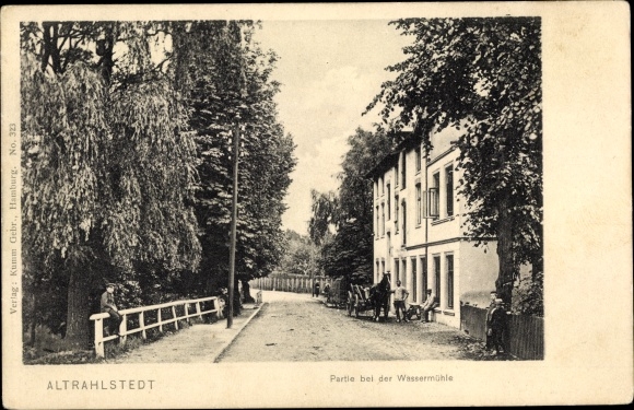 PC Hamburg Wandsbek Rahlstedt, lot at the water mill
