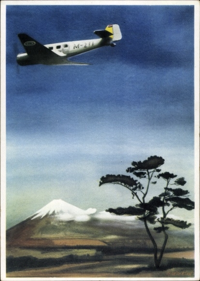 Artist PC Winkler, G., pioneers of world air traffic, Junkers Ju 160, M-211, courier plane