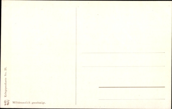 Artist Postcard Merte, O., Imperial soldiers on outpost, cavalry, field uniform, spiked helmet