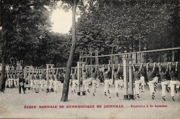 CPA Ecole Normale de Gymnastique de Joinville, Exercise a la homme