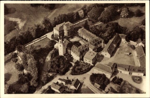 PC Weimar in Thüringen, Ettersburg Castle, aerial photo, WHW Das schön Germany Bild 153