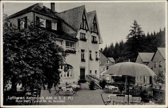 PC Katzenloch Kempfeld Rhineland Palatinate, Hotel Diehl