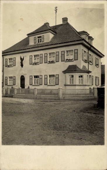Foto Ak Pegnitz in Oberfranken, Gebäude