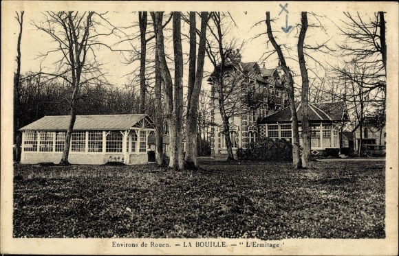 Postcard La Bouille Seine Maritime, The Hermitage