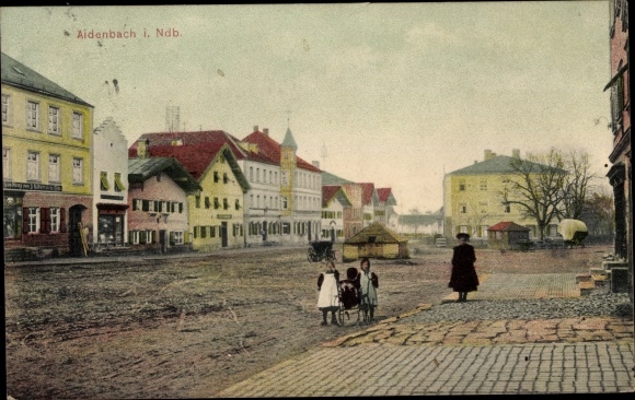 PC Aidenbach in Bavaria, town view