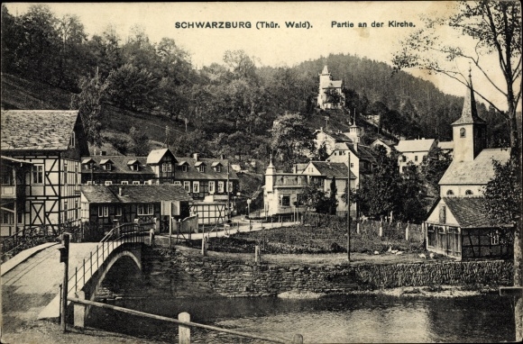 PC Schwarzburg in Thuringia, nice detailed view