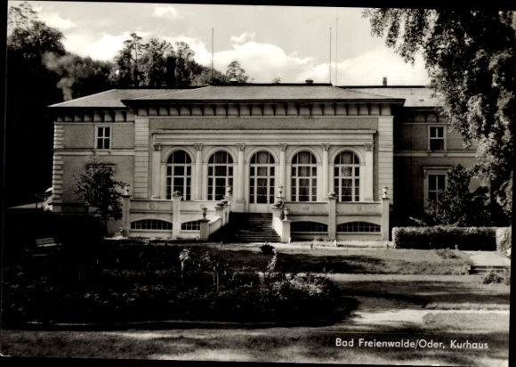 Postcard Bad Freienwalde an der Oder, Kurhaus