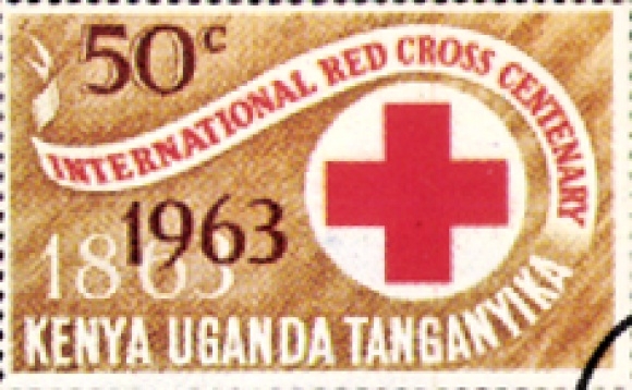 PC Het Internationale Rode Kruis Eeuwfeest Kenia Oeganda, Tanganyika, 1863-1963