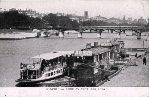 KP Paris I, Sekwana przy Pont des Arts, Chocolat Debauve i Gallais