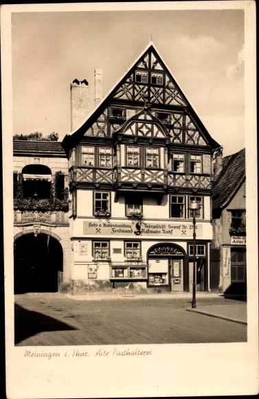 KP Meiningen w Turyngii, stara poczta, Ferdinand Raßmann