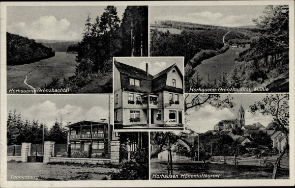 PC Horhausen in the Westerwald, Grenzbachtal, Gasthof Tannenburg