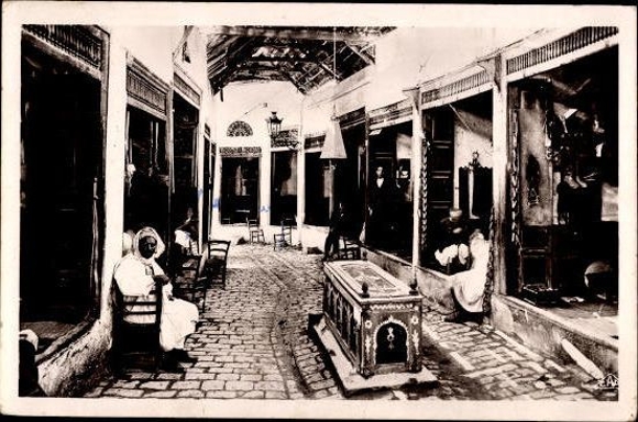 10 alte Ak Tunis in Tunesien, verschiedene Ansichten