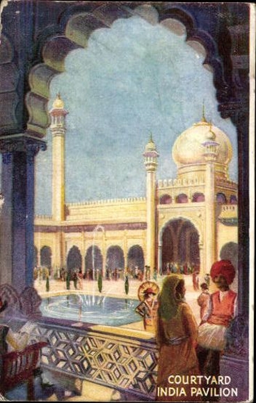 Set von 68 Ansichtskarten, London, Französisch - Britische Ausstellung 1908