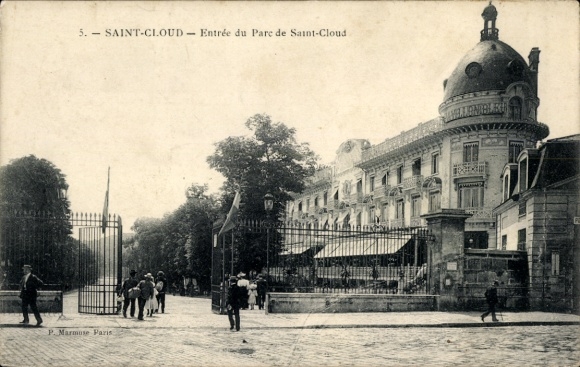 CPA Saint-Cloud Hauts-de-Seine, Entrée du Parc