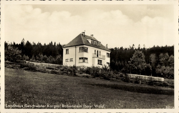 Ak Rabenstein Zwiesel im Bayerischen Wald, Landhaus Geschwister Kargus, Rabenstein, bayr. Wald, F