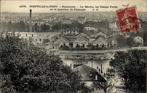 Ak Joinville le Pont Val de Marne, Panorama