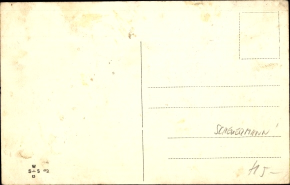 Artist Postcard Scheuermann, Willi, Who has you, you beautiful forest..., singer