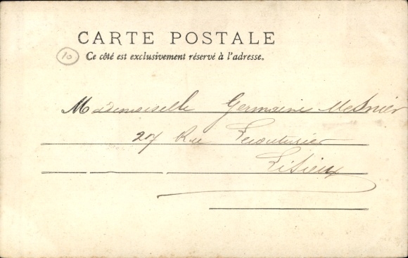 Postcard Les Chansons de Botrel illustrées, Les Petits Sabots, girls, wooden shoes, fireplace