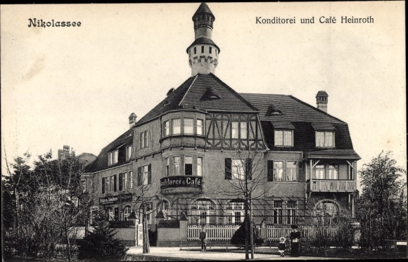 PC Berlin Zehlendorf Nikolassee, pastry shop and Cafe Heinroth
