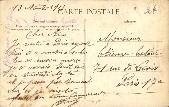 CPA Limeil-Brévannes-Val-de-Marne, Grande Rue