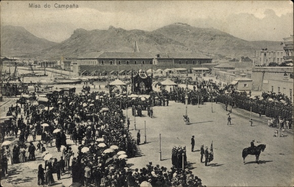 Postcard Argentina, field fair
