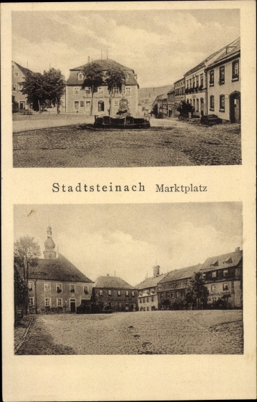 PC Stadtsteinach Upper Franconia, market square