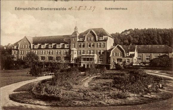 Postcard Edmundstal Siemerswalde Geesthacht on the Elbe, Susannenhaus