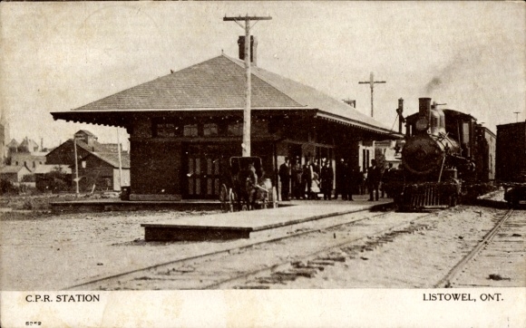Ak Listowel Ontario Kanada, CPR Station