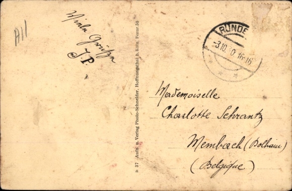 Postcard Ründeroth Engelskirchen in the Oberbergischer Kreis, landscape photograph, pearl of the Aggertal