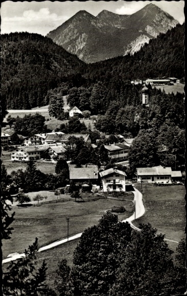 KP Jachenau w Górnej Bawarii, panorama, Herzogstand