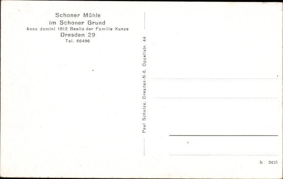 PC Dresden Gompitz Ockerwitz, Zschonergrund, Zschoner Mühle