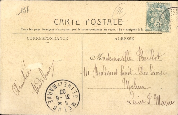 Postcard Veulettes sur Mer Seine Maritime, Vallon, carriages