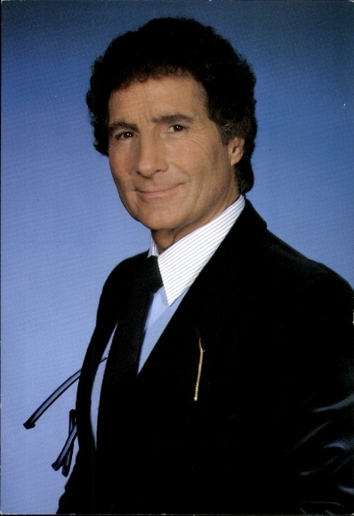 Postcard actor and singer Freddy Quinn, portrait, autograph