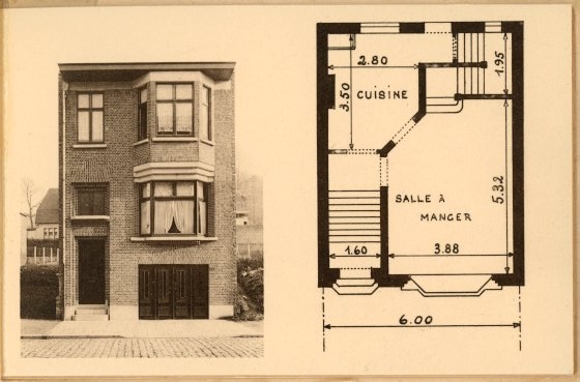 5 AK im Umschlag, L`architecte Jules Petit-BOIS