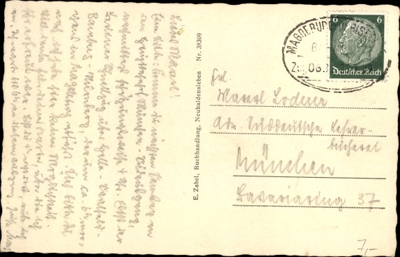 Postcard Neuhaldensleben Haldensleben Börde, Stendaler Tor