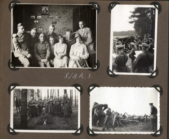 Photo album Militaria, Sport, Berlin, Handball, East Prussia, 1929-1933