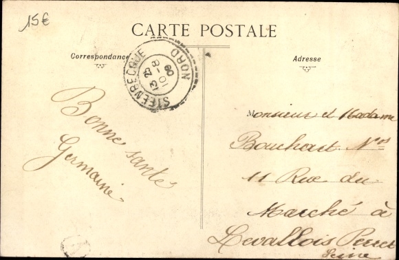 Postcard Arras Pas de Calais, In the train station, Salle des Pas Perdus