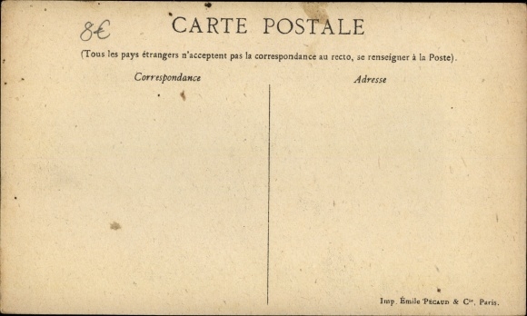 Postcard Les Sports, Foot Ball Rugby