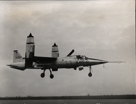 Photo German military aircraft VJ101C, Heinkel, Messerschmitt, Bolkow
